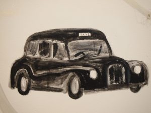londond black cab painting